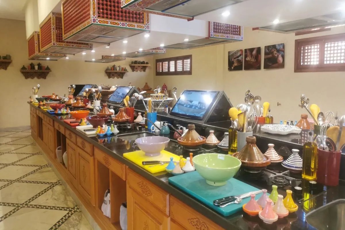 Atelier cours cuisine marocaine Marrakech