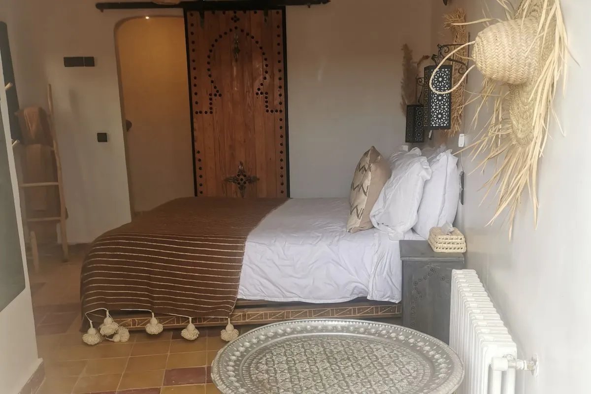 Chambre double riad gorges du Dadès séjour Merzouga