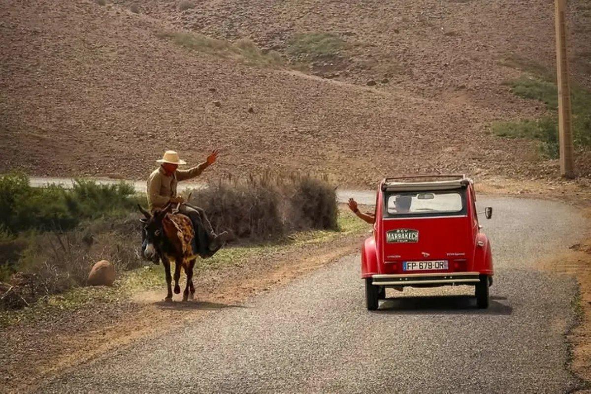 Marrakech en 2CV vintage
